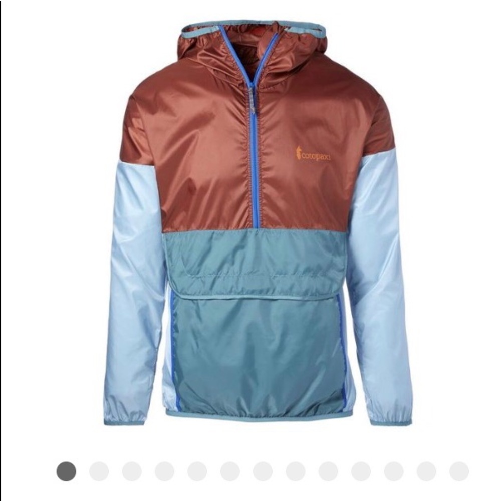 Cotopaxi half zip Teca windbreaker nwt marsh